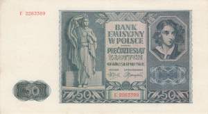 50 Zloty Polen p102 1941